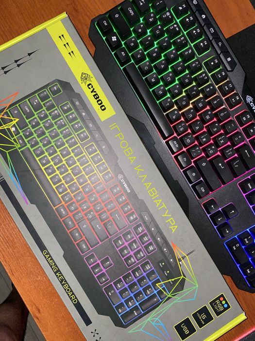 Ігрова клавиатура CYBOO з підсвіткою