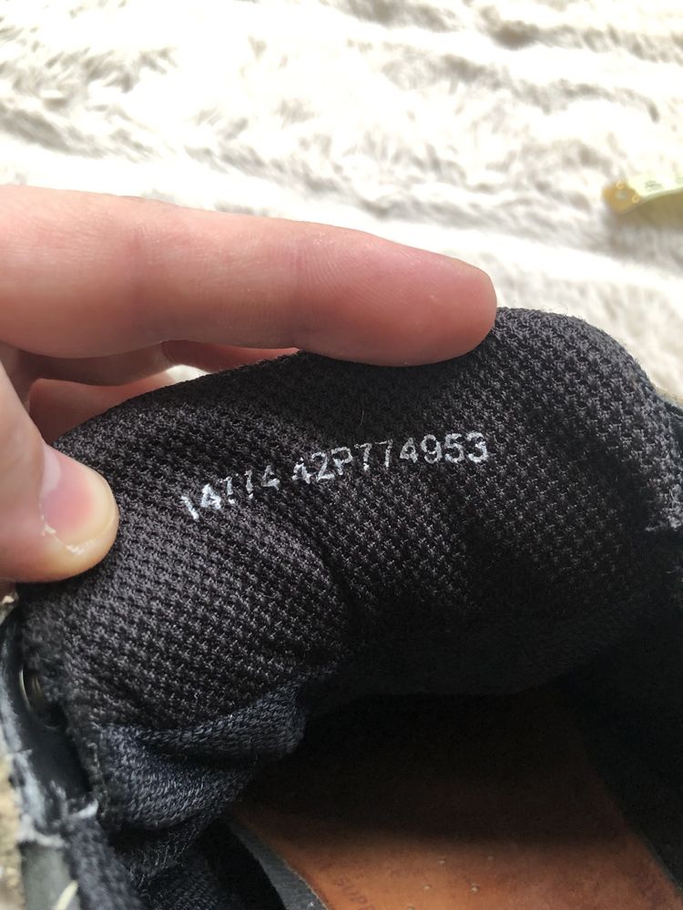 ECCO GORE-TEX (42-42.5) 27-27.5см мужские полуботинки туфли кожаные