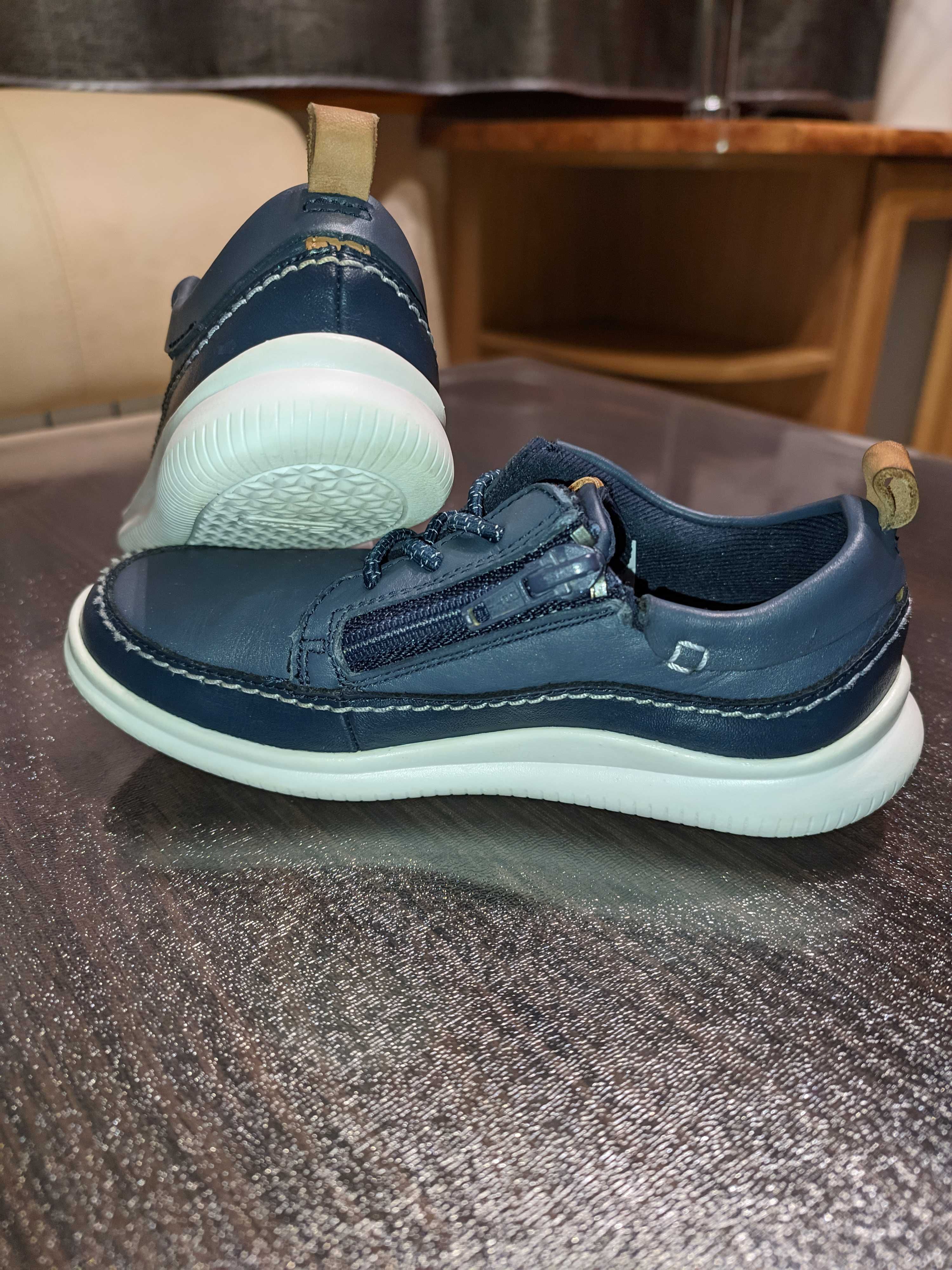 Туфли мокасины детские Clarks