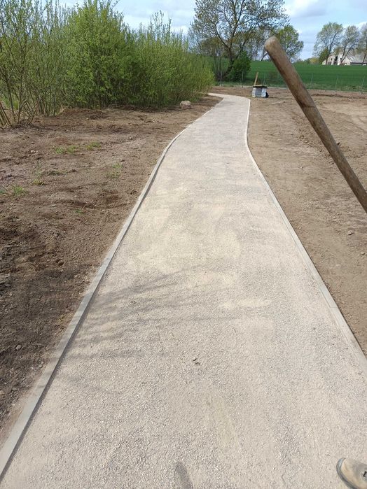 Prace Ziemne Rozbiórki Materiały Sypkie Piasek Żwir Czarnoziem