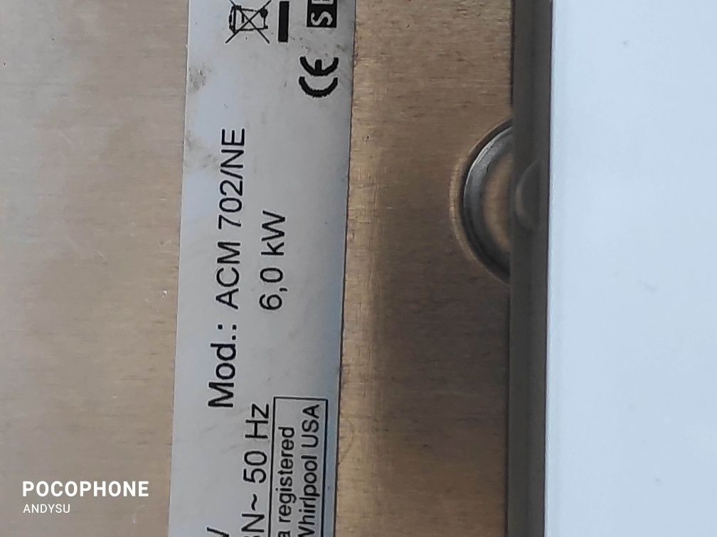 Płyta indukcyjna Whirlpool ACM 702/NE