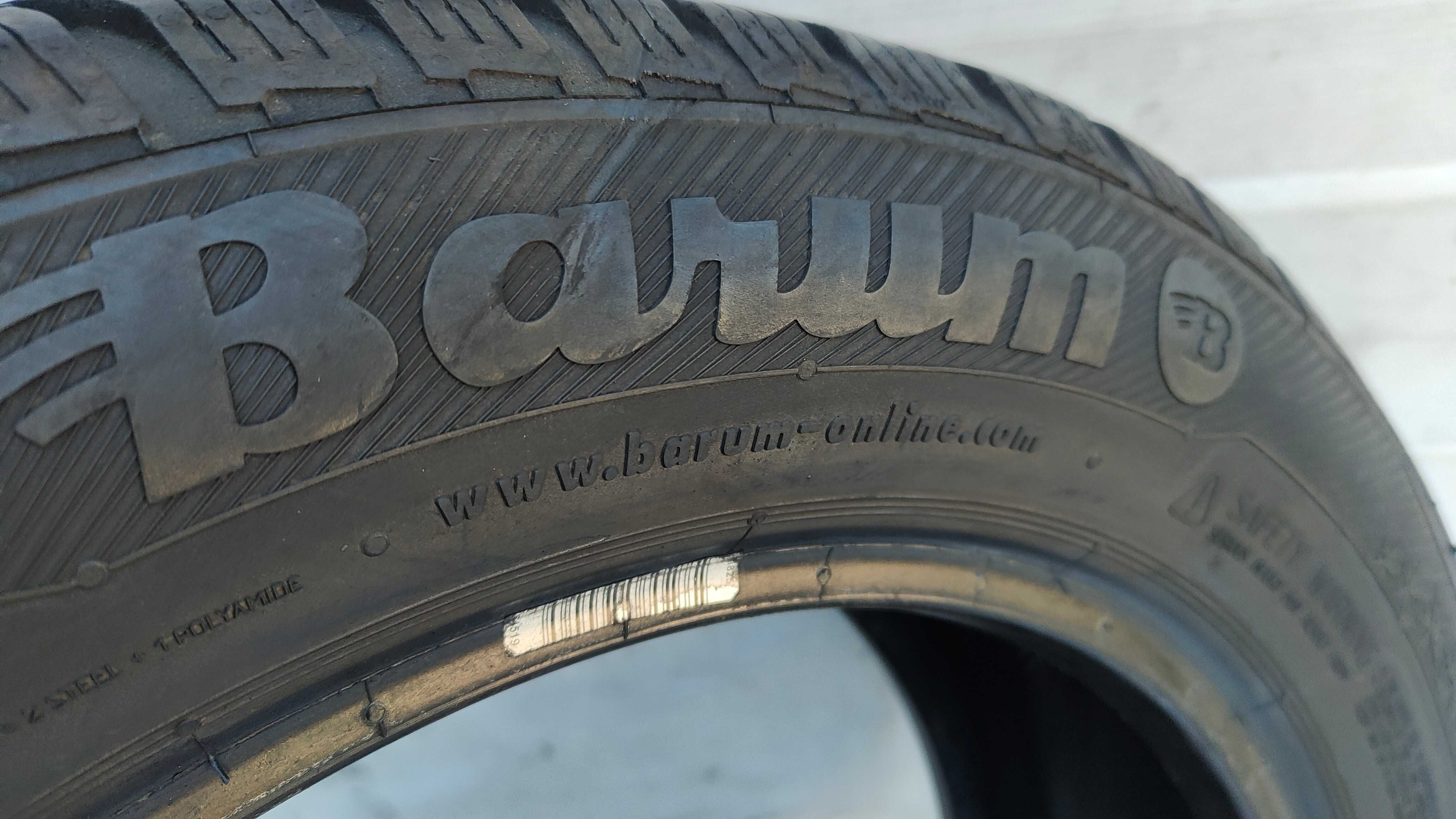 Opony Zimowe 185/60/15 Barum 2szt 7mm