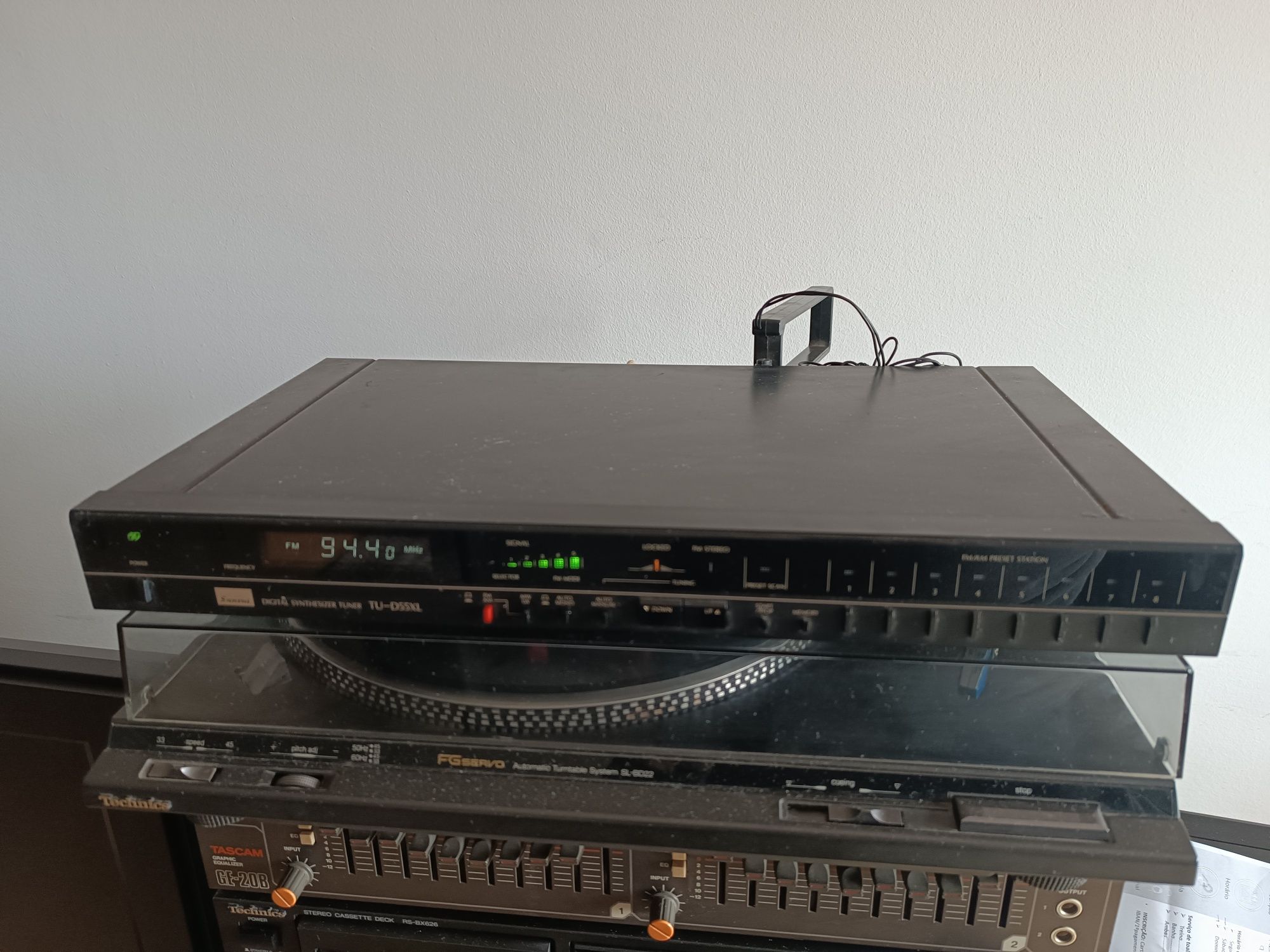 Rádio Tuner Sansui TU-D55XL