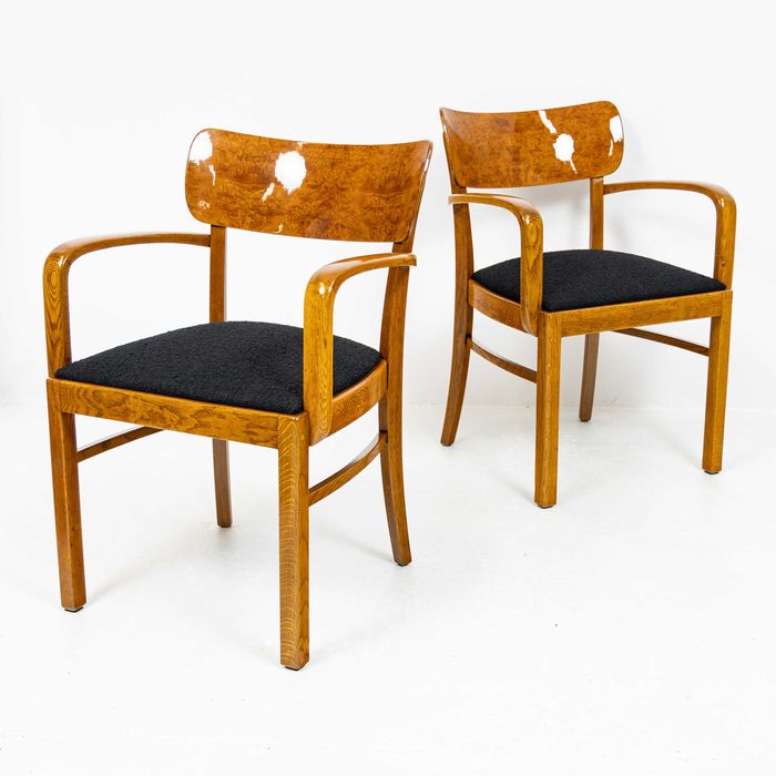 Meble art deco stół krzesła komoda sygnatura WK Mobel Ruscheweyh Tisch