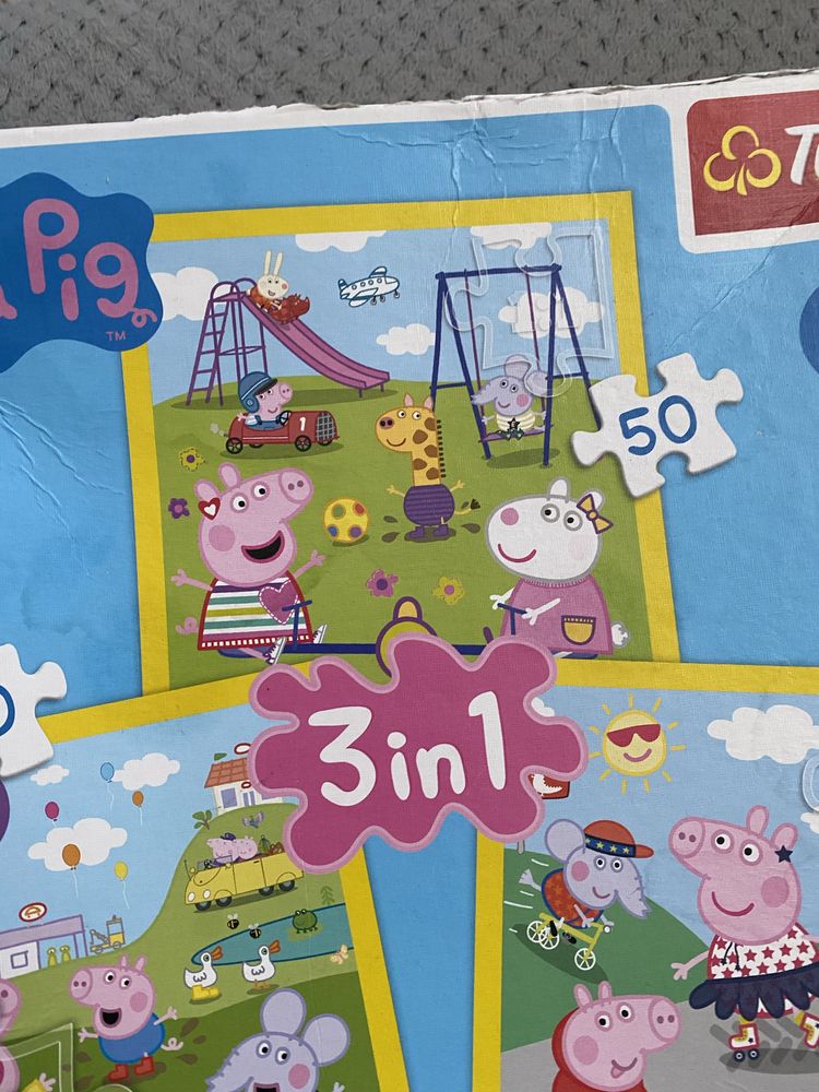 Puzzle trefl peppa pig swinka peppa