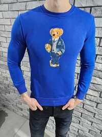 POLO RALPH LAUREN BEAR niebieska bluza z misiem r. S/L/XL/XXL