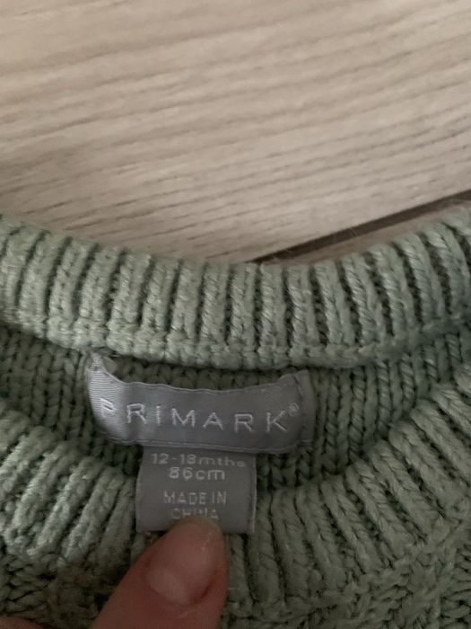 Bluza i seterek dla dziewczynki rozmiar 86