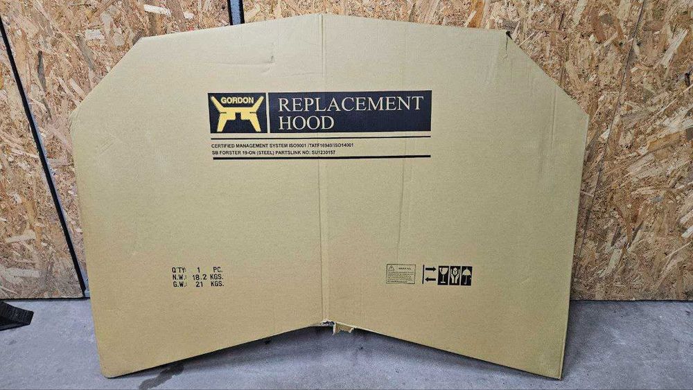 Капот Subaru Forester SK SJ алюміній