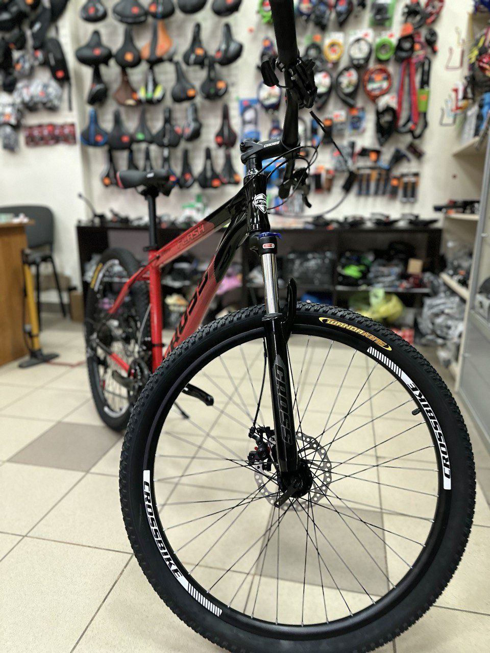 Велосипед горный Cross Flash 27,5"алюминиевая рама