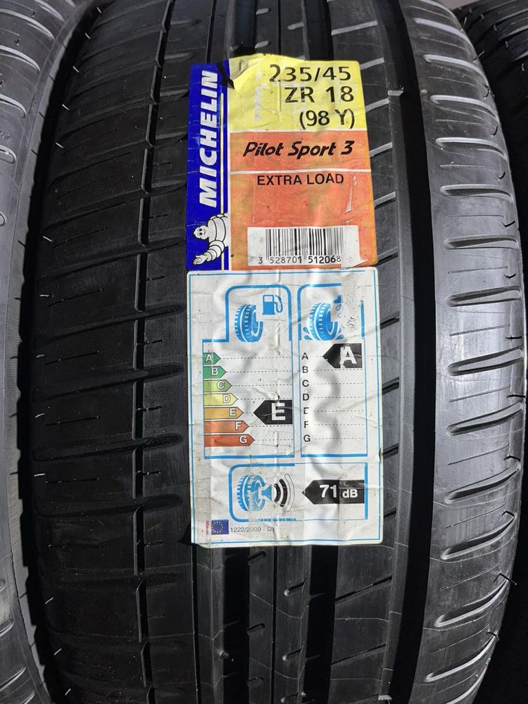 235/45/18 R18 Michelin Pilot Sport 3 4шт новые