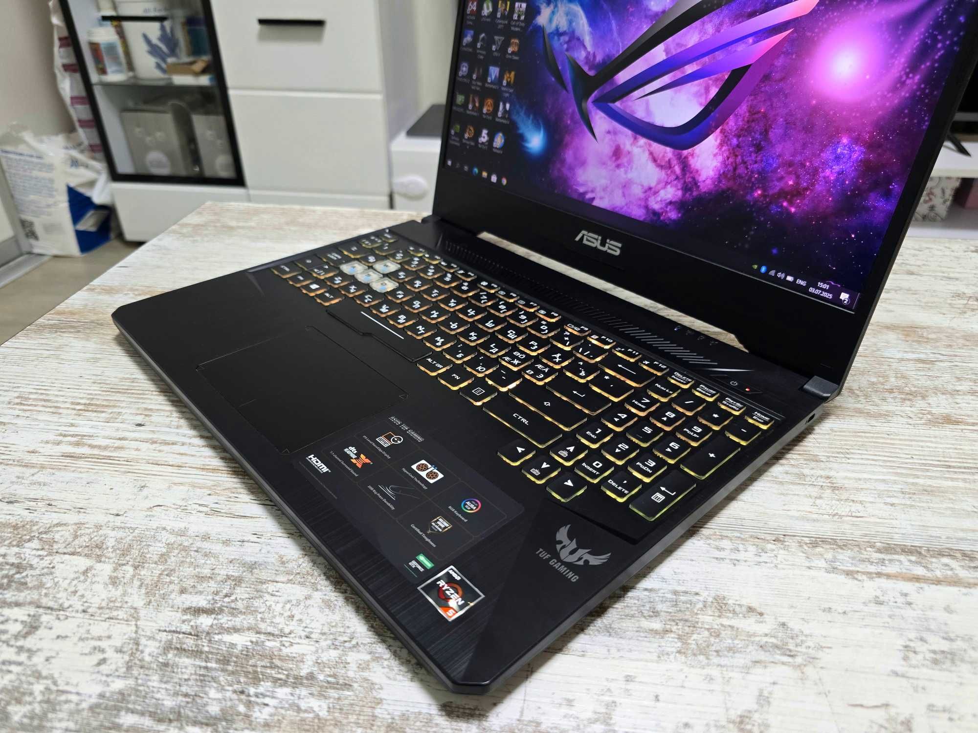 Игровой Зверь Asus TUF (Nvidia GTX 1650/Ryzen 5/ОЗУ 16GB /256G+1000GB)