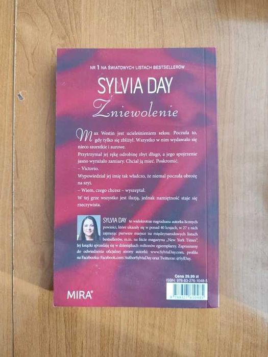 Książka "Zniewolenie" Sylvia Day