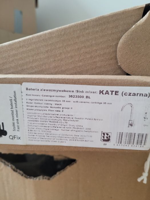 Bateria zlewozmywakowa KATE