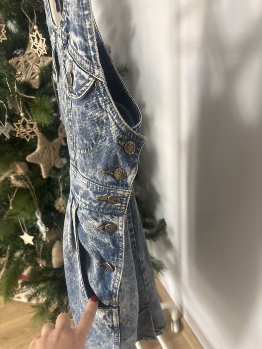 Sarafan, sukienka jeansowa xs