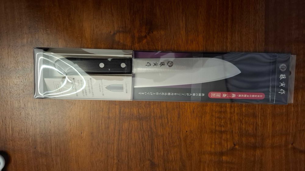 Nóż japoński Tojiro DP3 A1 Santoku 17cm stal VG10