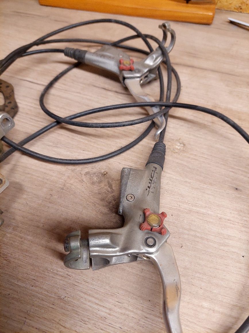 Avid Juicy 7 185/203mm przód tył hamulce tarczowe jak shimano