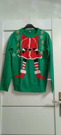 Sweter świąteczny Santa Claus rozmiar S,M,L,XL