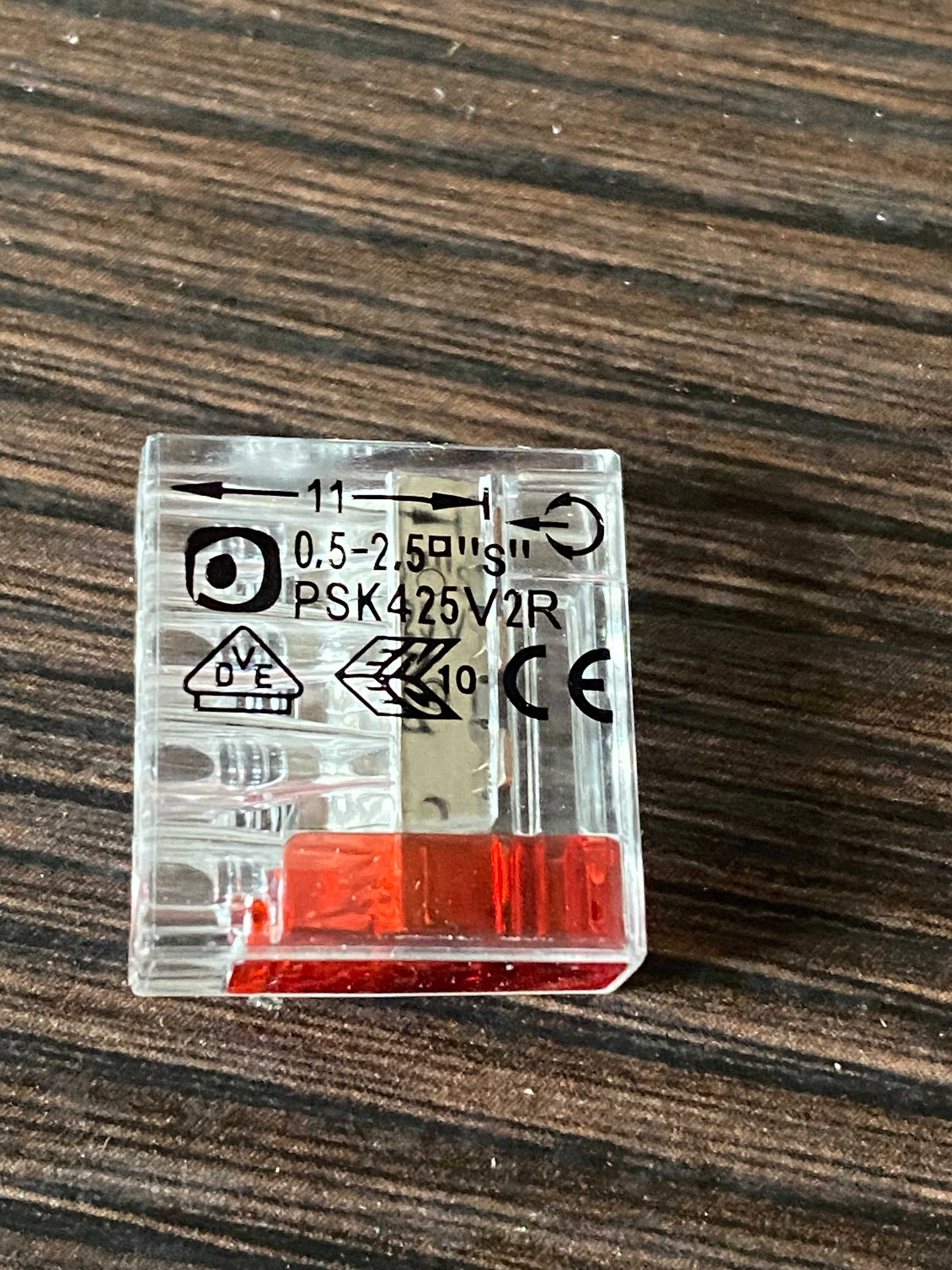 Kostka elektryczna złączka szybkozłączka kabli 4x0,5-2,5mm PROTEC
