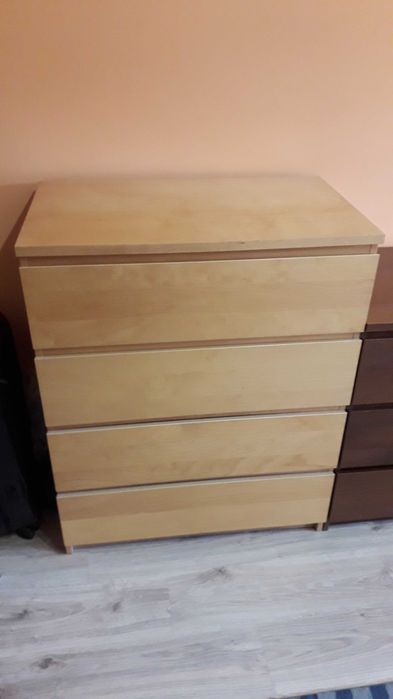 Komoda Ikea Malm 4 szuflady 80x100cm