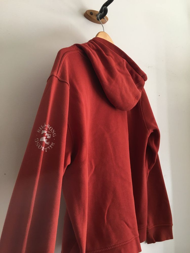 Sweatshirt da Billabong vermelha com Hoodie