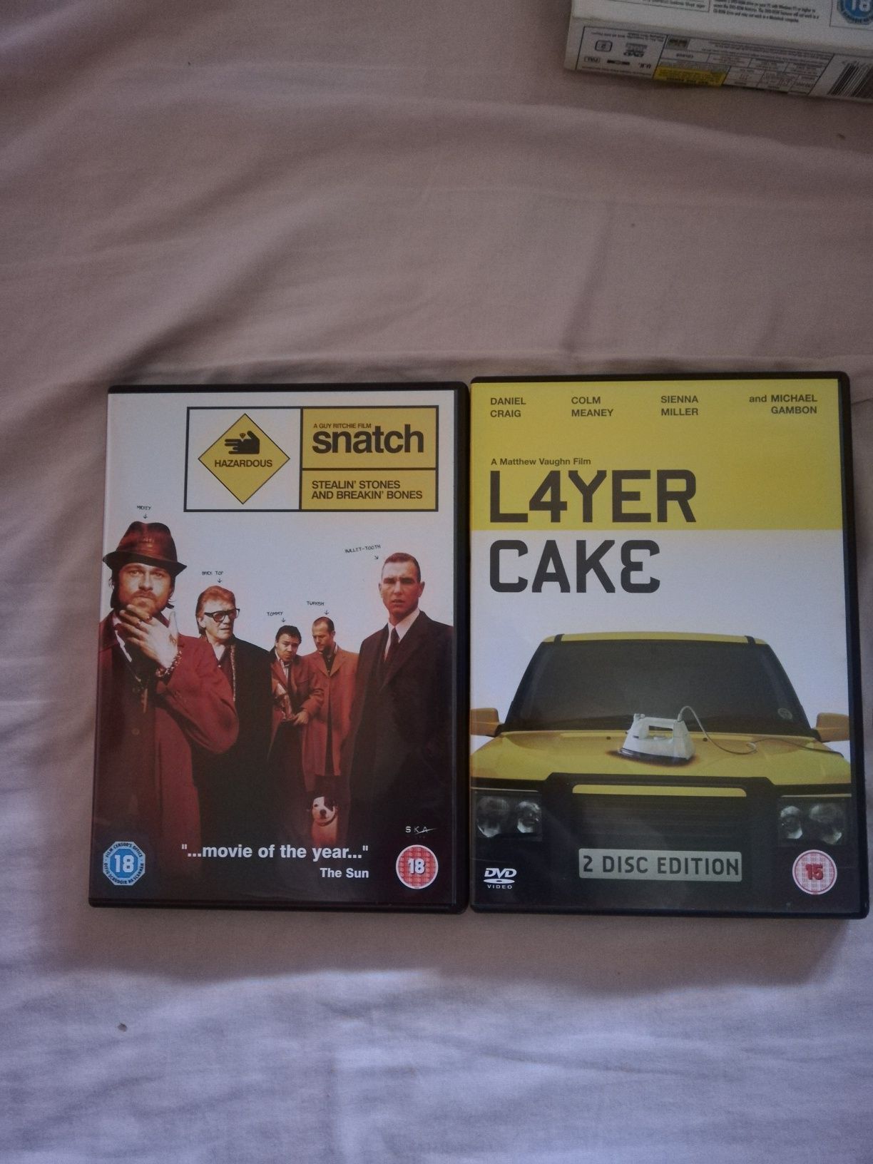 Pack filmes Layer Cake/Snatch em dvd- Edição especial (portes grátis)