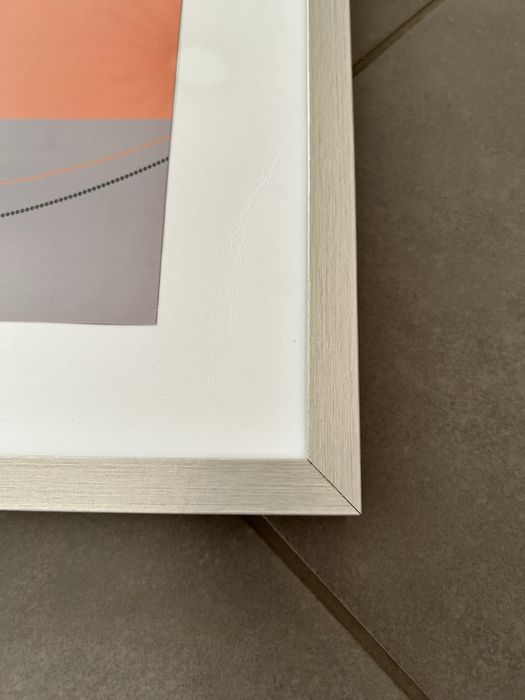 3 Molduras/Quadro cinza 50cmx70 cm