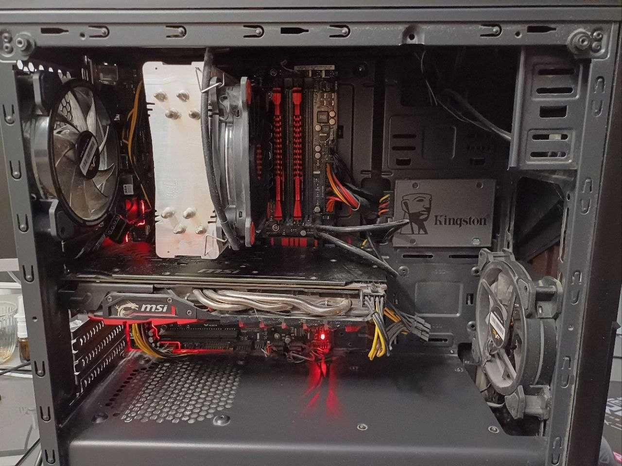 Ігровий ПК i5-4590, RX 480 4G, 16GB DDR3,SSD 240GB,HDD 1500GB, 700W