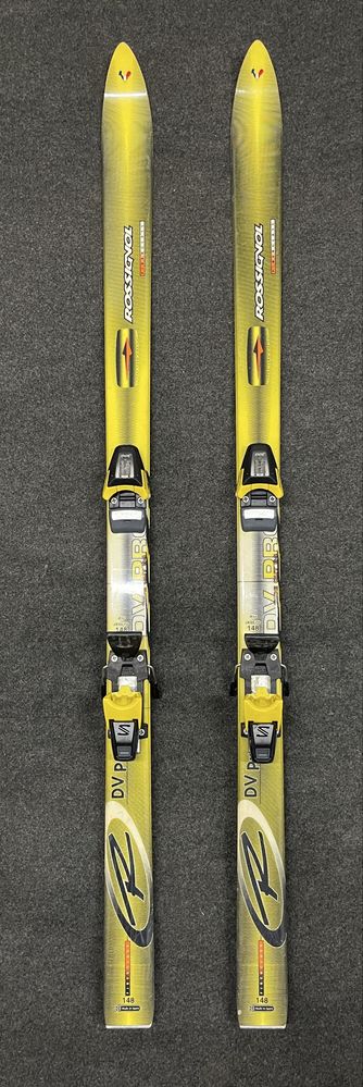Skis Rossignol Salomon 148cm e Bastões