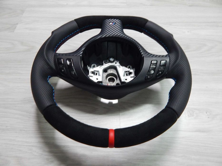 BMW E46 E39 Lift - kierownica sport M-Pakiet multifunkcja alcantara