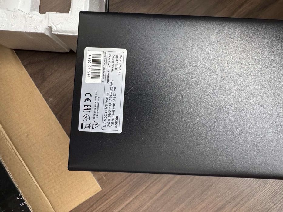 ДБЖ 2E ED2000, 2000va/1200w, led, 2xschuko (2E-ED2000)