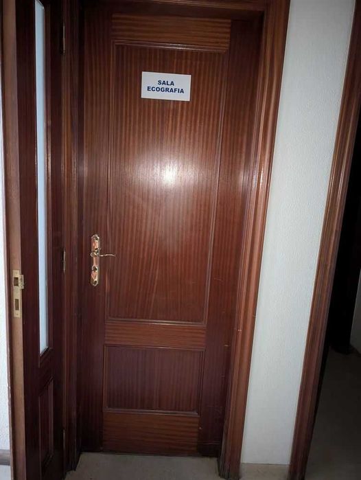 Portas de Madeira Maciça e Loiças Sanitarias