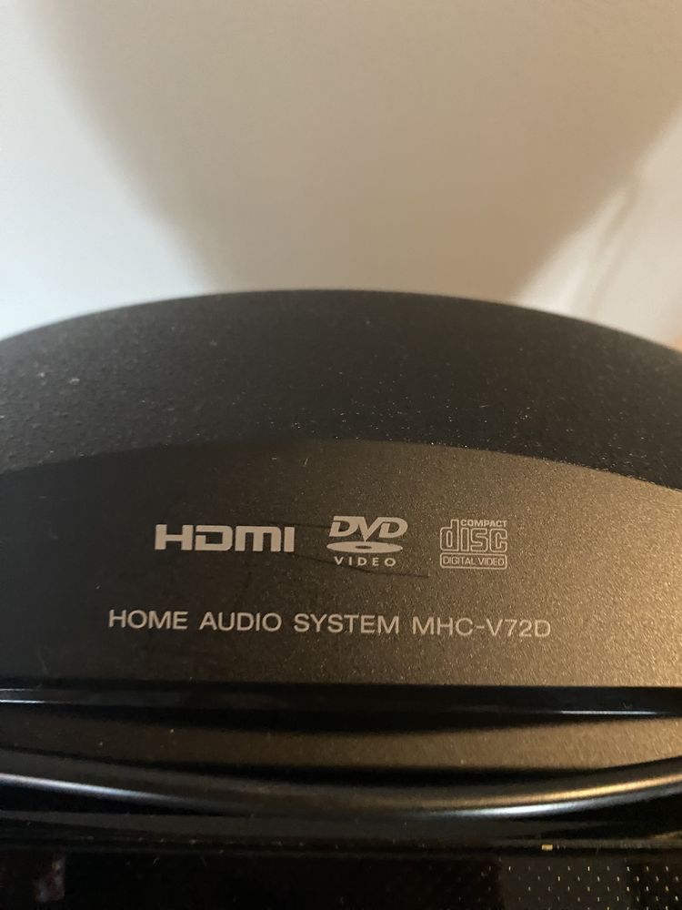 Sony MHC-V72D czarny