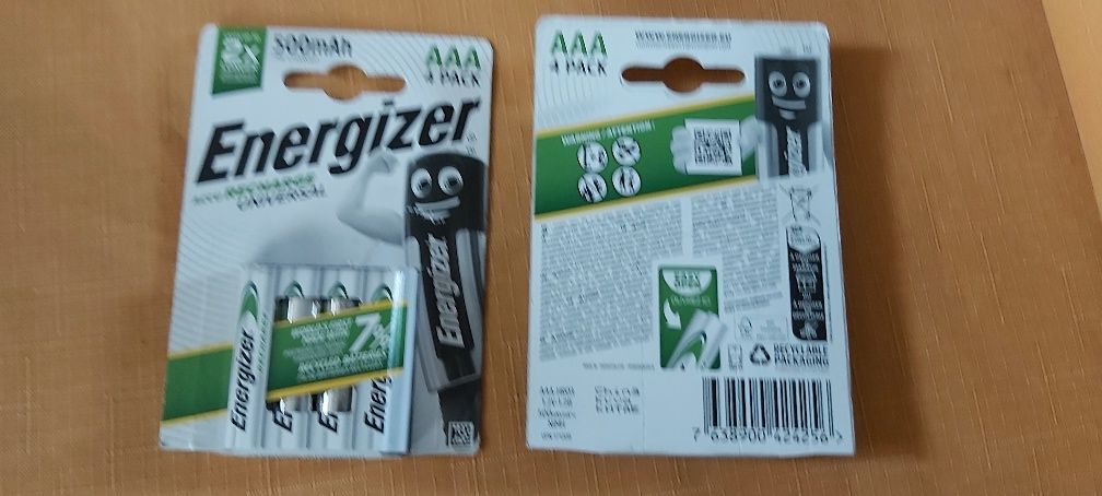 Energizer AAA 500mAh bateria akumulatorek komplet 2szt