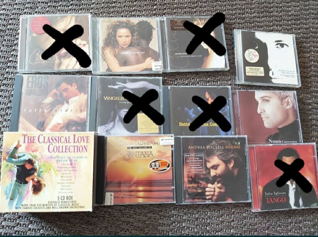 CDS musica vários géneros.