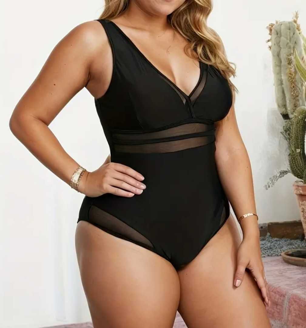 Nowy kostium strój kąpielowy, r. XXL kapielowki plus size