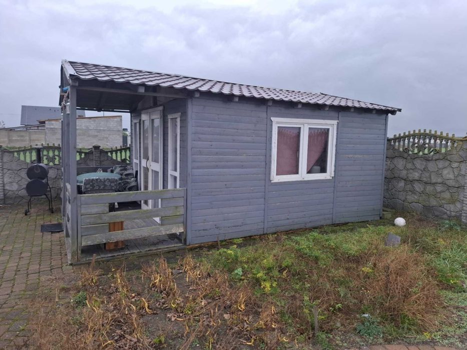 Domek ogrodowy drewniany 24m 2