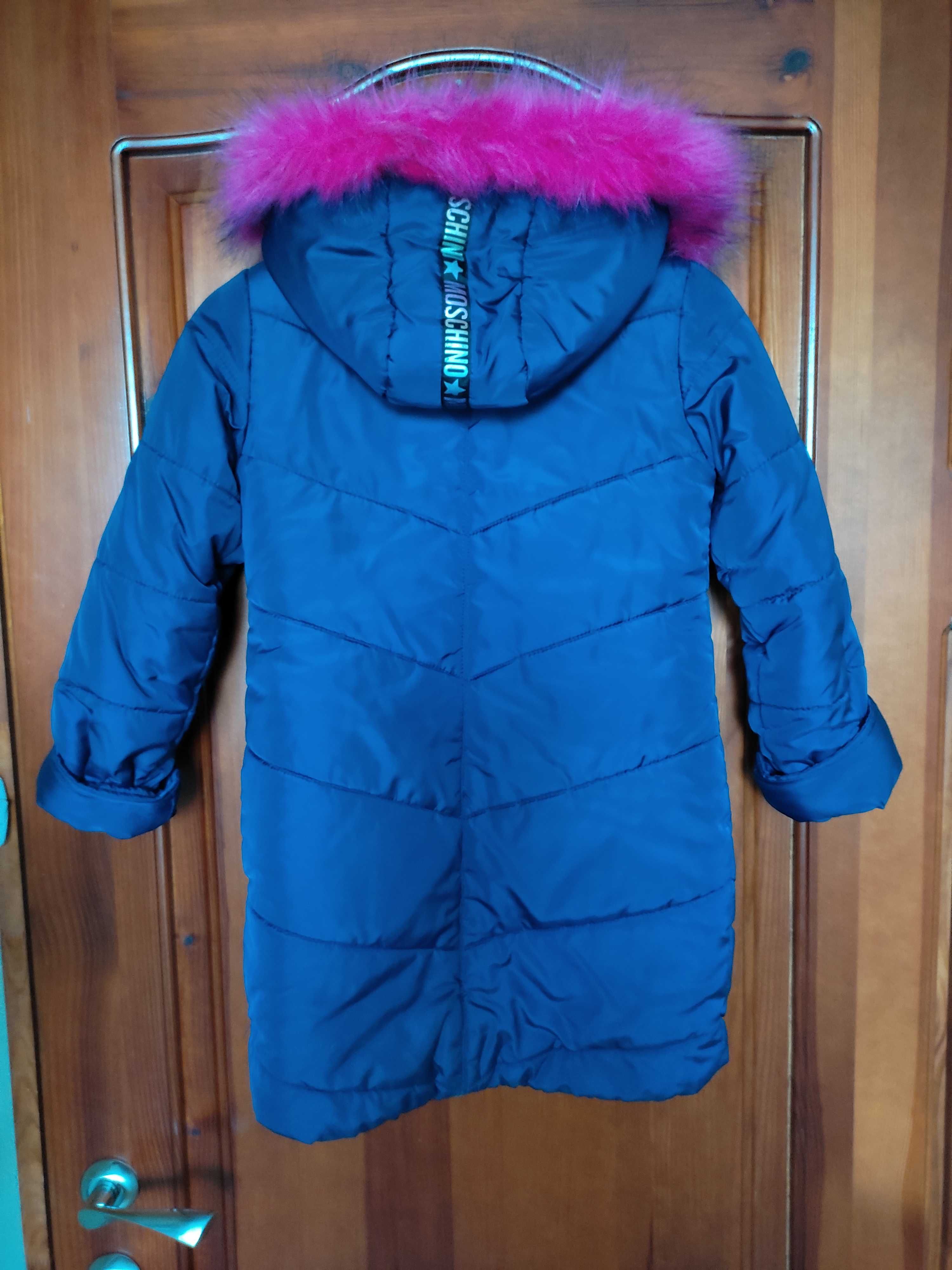 Зимовий плащ, куртка для дівчинки