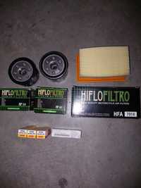 Filtros Hiflo + Velas NGK BMW R1200GS ou RT + Bota Tutto 43