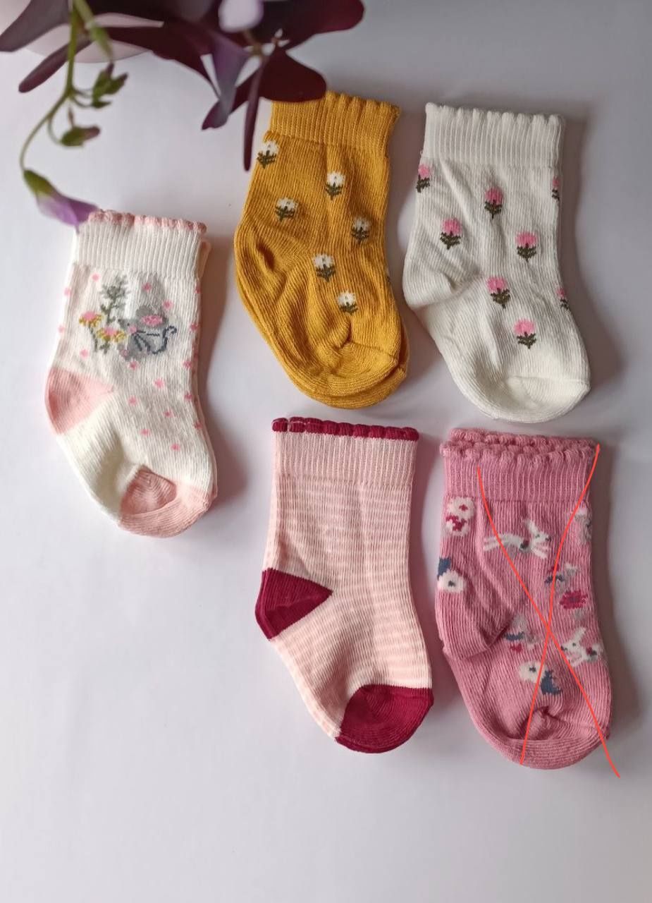 Дитячі шкарпетки на 3-6 місяців (62-68 см) від NEXT, носочки