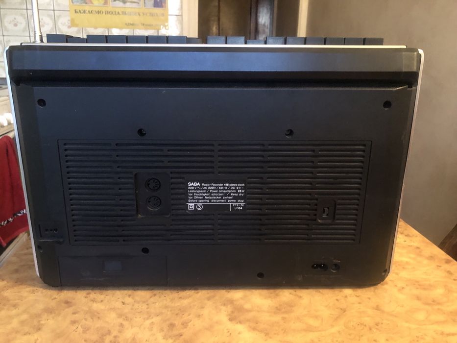 Радиомагнитола SABA RCR 415 stereo