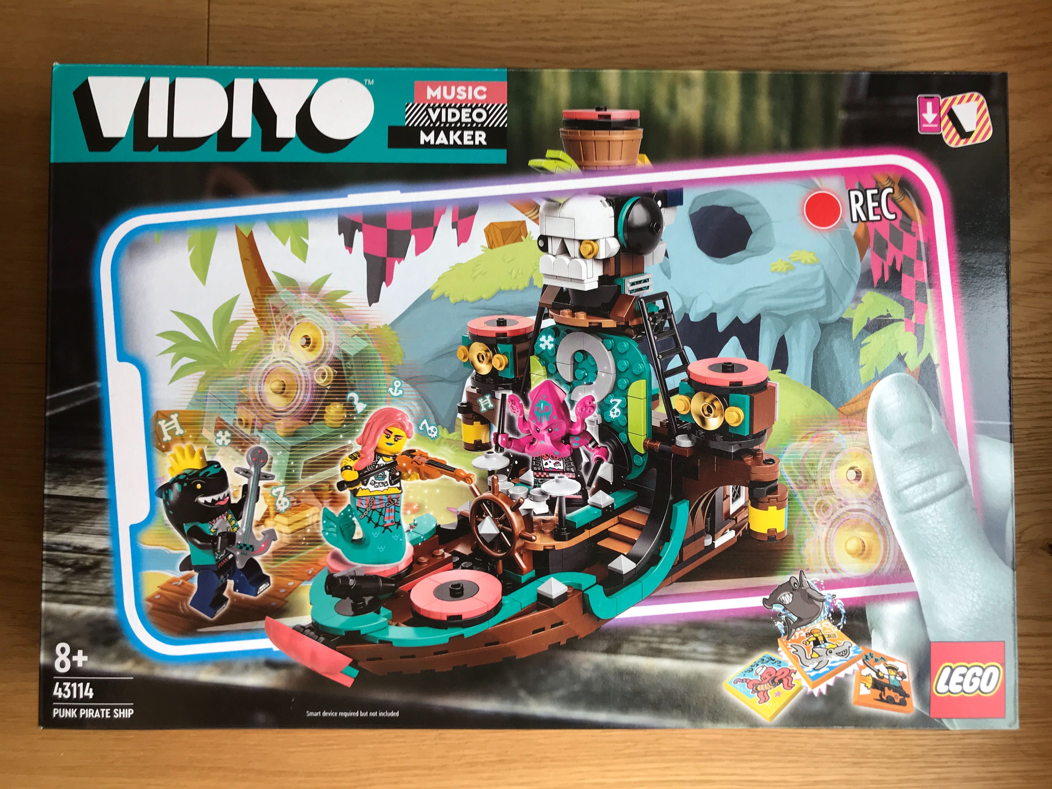 Klocki LEGO Vidiyo 43114 Punk Pirate Ship Statek Piracki - NOWE