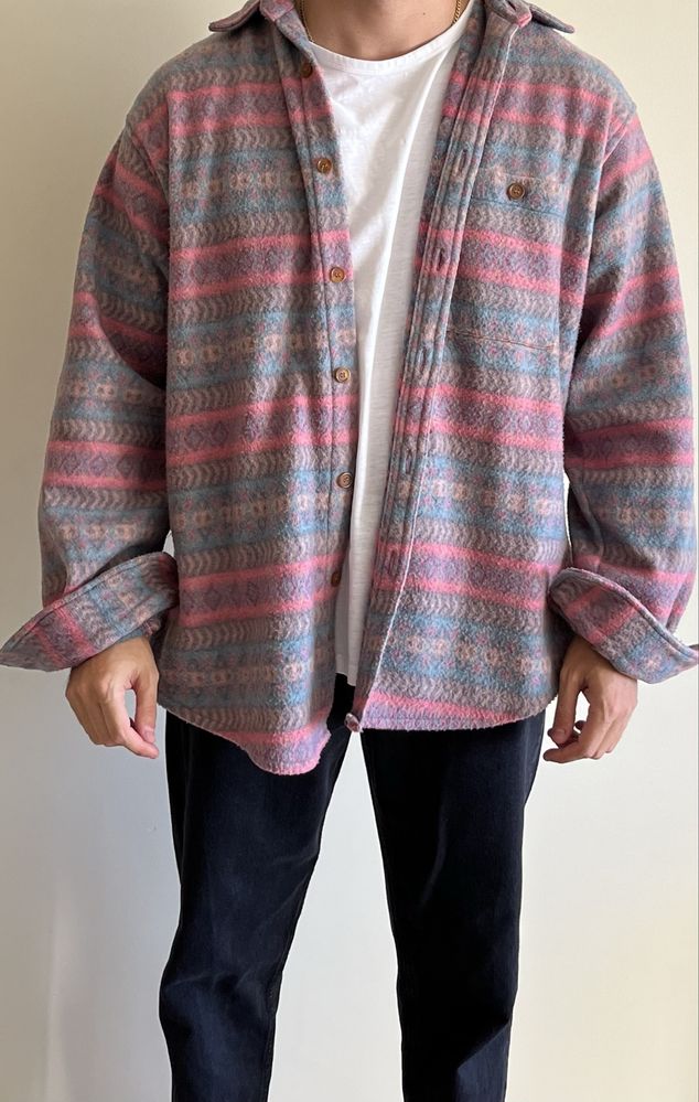 Camisa Polar - Estilo Vintage