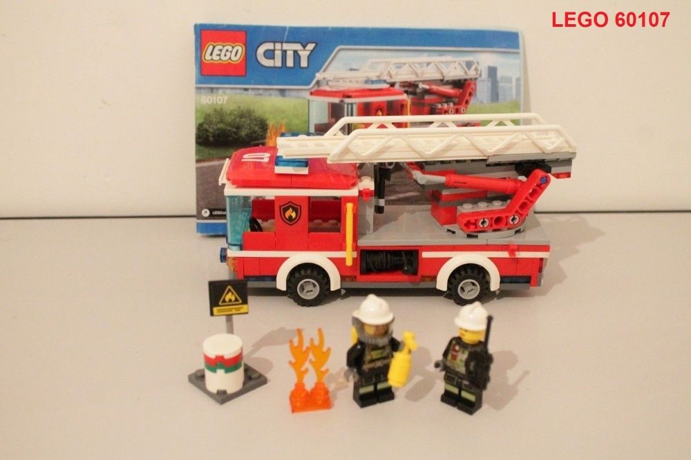 LEGO City (6 sets): 60022; 7998; 60118; 60107; 7639; 60084