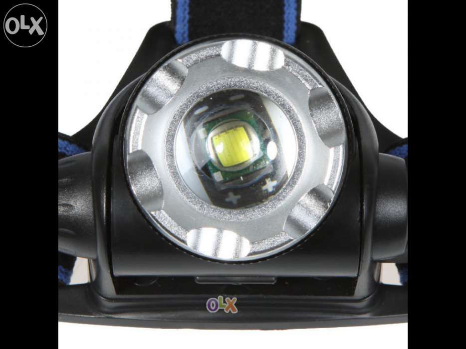 Lanterna de cabeça led foco flashlight 3000 lumens cree xml t6 4aa *no