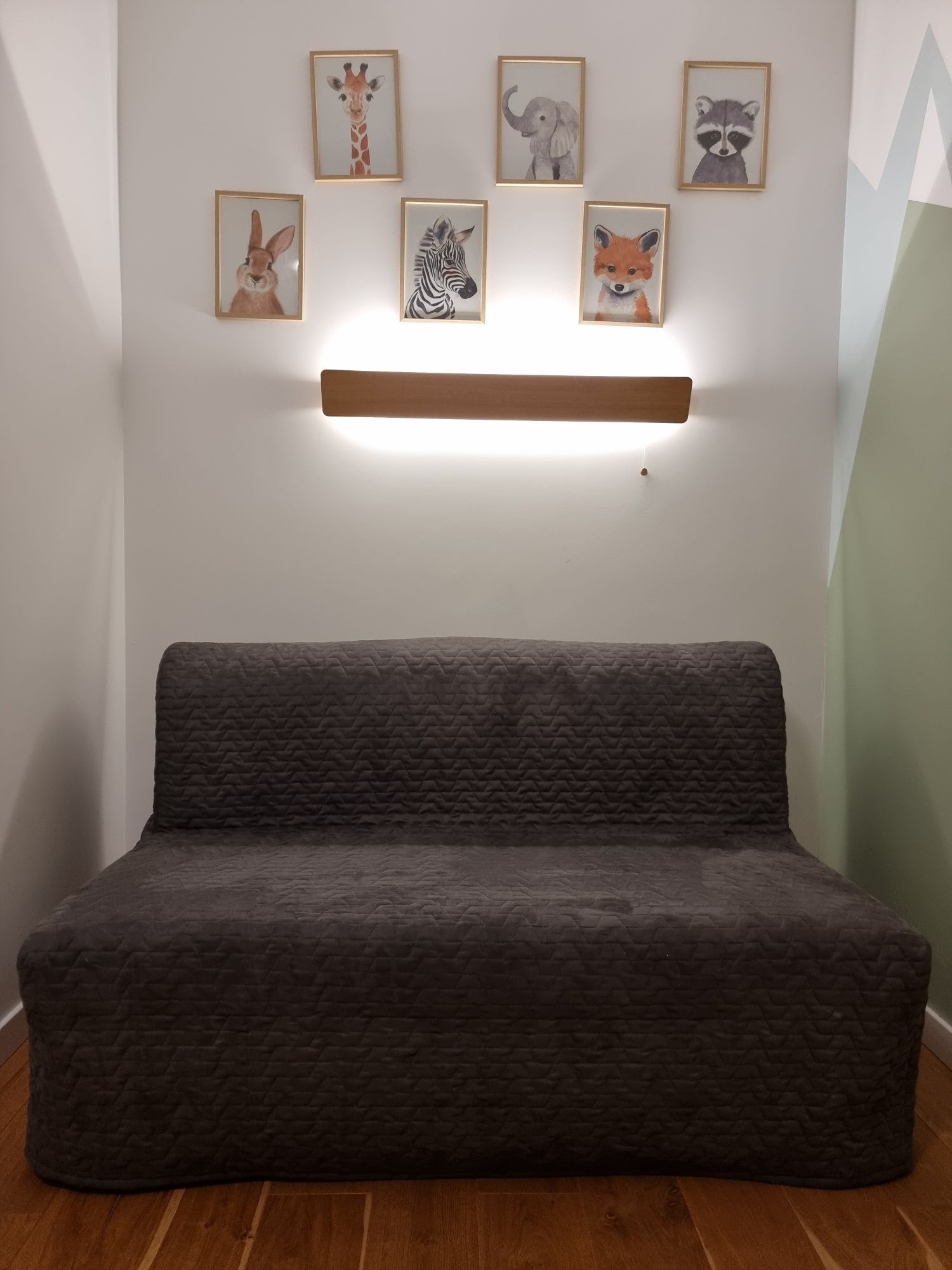 Продам IKEA двомісний розкладний диван  LYCKSELE HÅVET 89149936