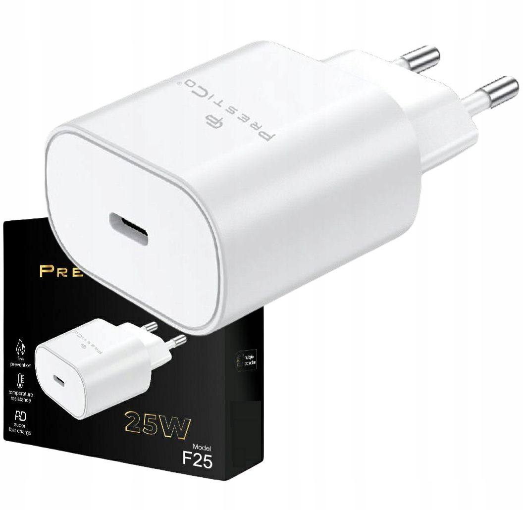 Szybka Ładowarka Sieciowa Usb-C 25W Pd Qc 3.0 Fast Charge