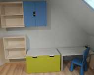 Meble do pokoju dziecięcego Ikea.