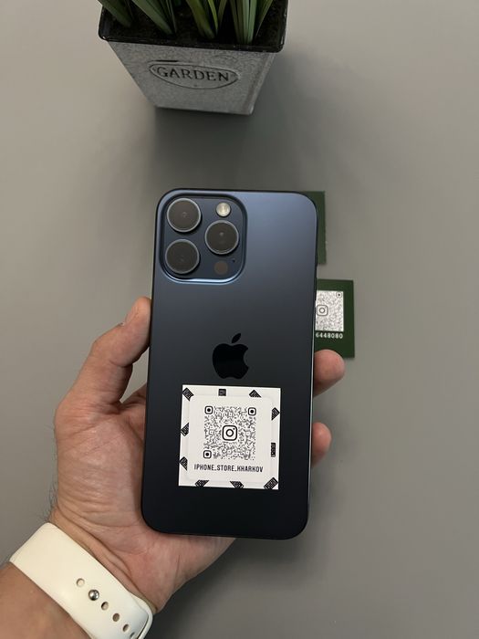 iPhone 15 Pro Max,256GB,Blue!!!Neverlock!Гарантия!Магазин!