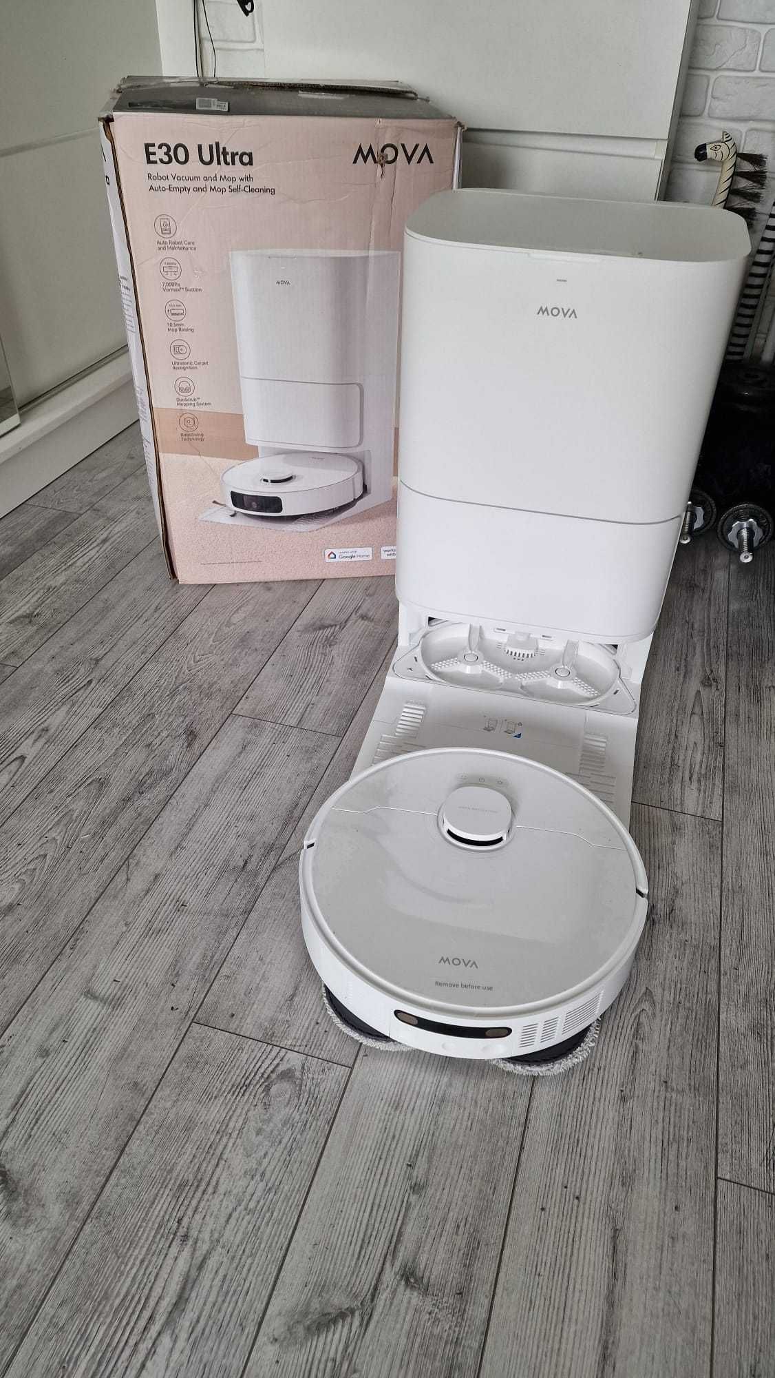 Dreame E30 Ultra Mova Robot Odkurzający i Mopujący Automat Opróżnianie