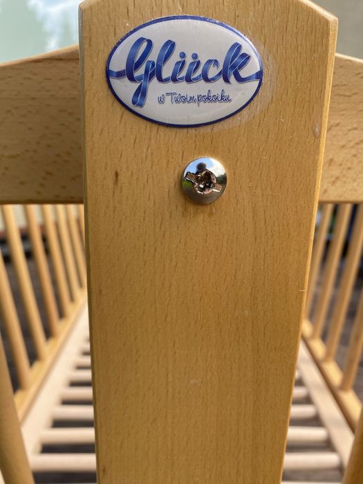 kołyska drewniana Gluck drewno bukowe